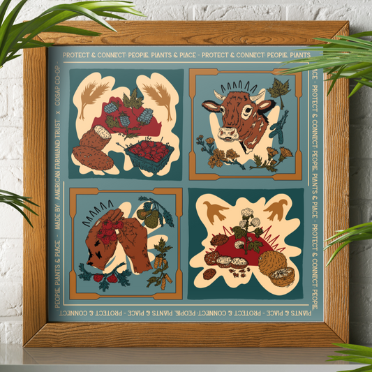 AFT x COSAP Co-op Recycled Paper Poster