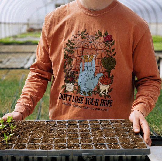 AFT x COSAP Co-op: Recycled Cotton Long Sleeve Tee